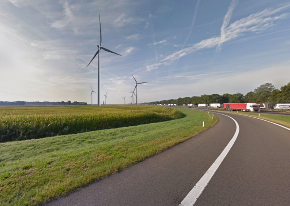 Putten steunt komst zeven windmolens langs A28